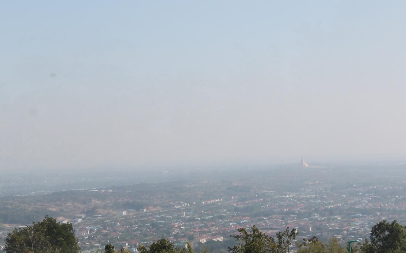 Naypyidaw from Mount Pleasant