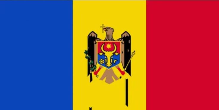 National Flag of Moldova